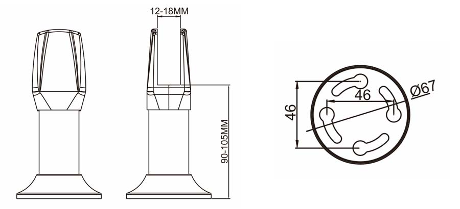  Adjustable Support Leg